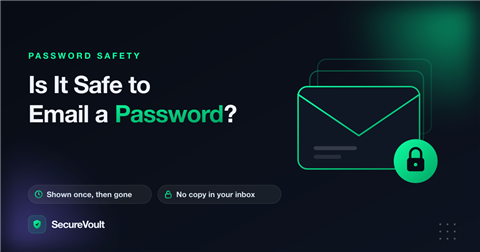 Is It Safe to Email a Password?